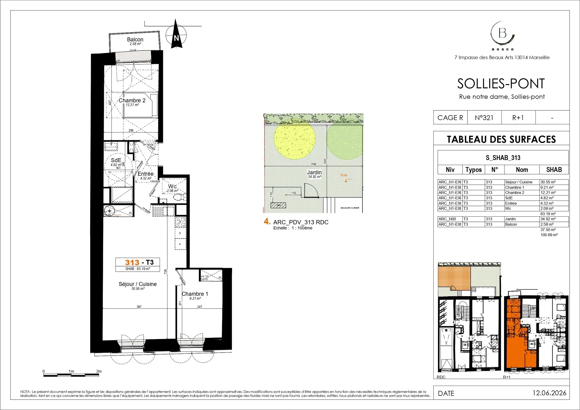 Appartement - Solli�s-Pont
